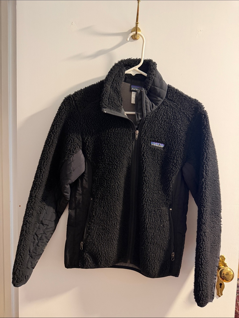 Patagonia Women’s Black Fleece Puffer Jacket